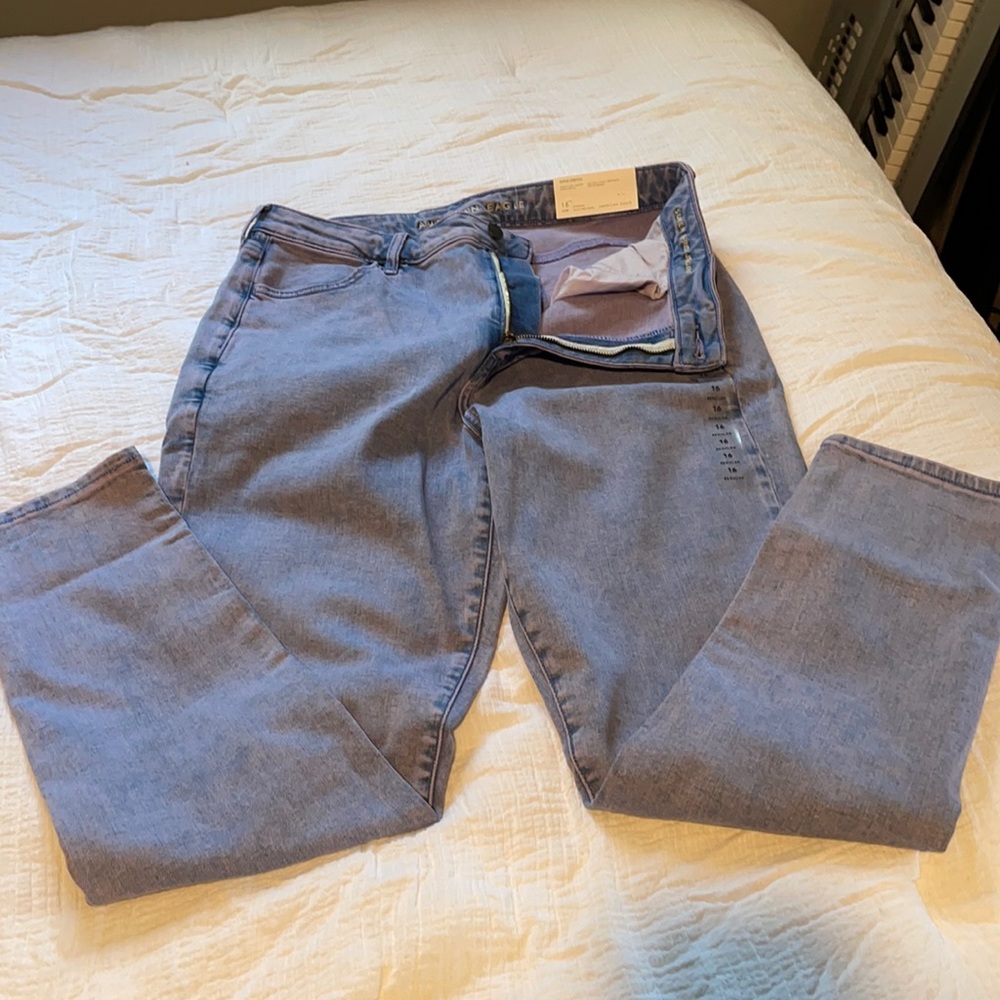 AE Super High Rise Jegging- 16 Regular